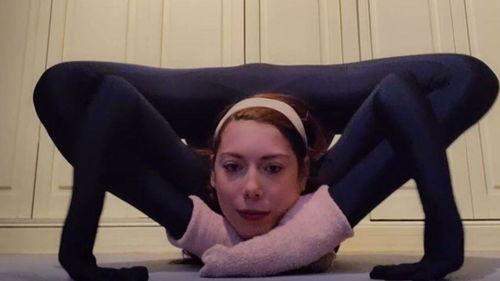 薄纱紧身柔术视频,一场视觉与力量的盛宴