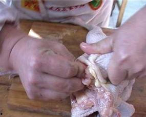 整鸡脱骨视频,整鸡脱骨技巧全解析