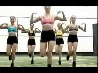 瘦肚子的健身操视频